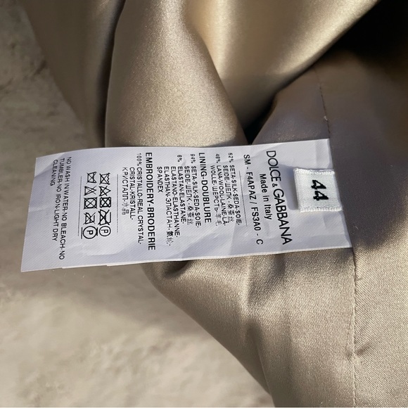 Dolce &Gabbana Embellished Animal Print Skirt size - Picture 5 of 5